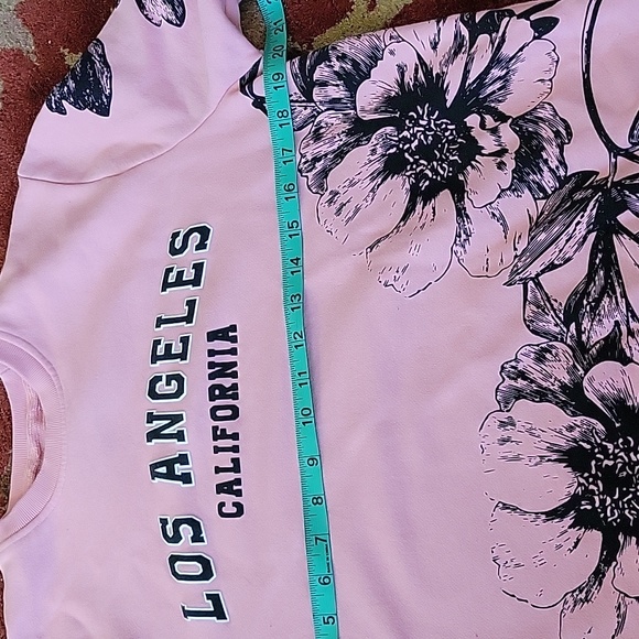 Blind Rooster Los Angeles pink pullover sweatshirt - Picture 5 of 6